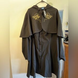 Harry Potter Marauders Map Girls Capelet Coat Plus Size 3